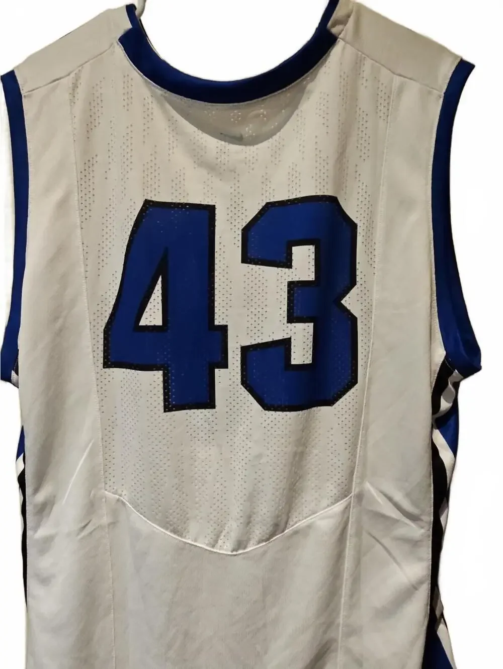 Nike Basketball Jersey Mens XL White Boys Town #43 Team Mesh Sleeveless